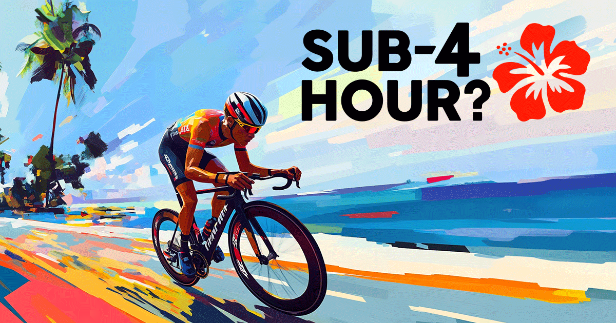 Sub 4 Hour at Kona